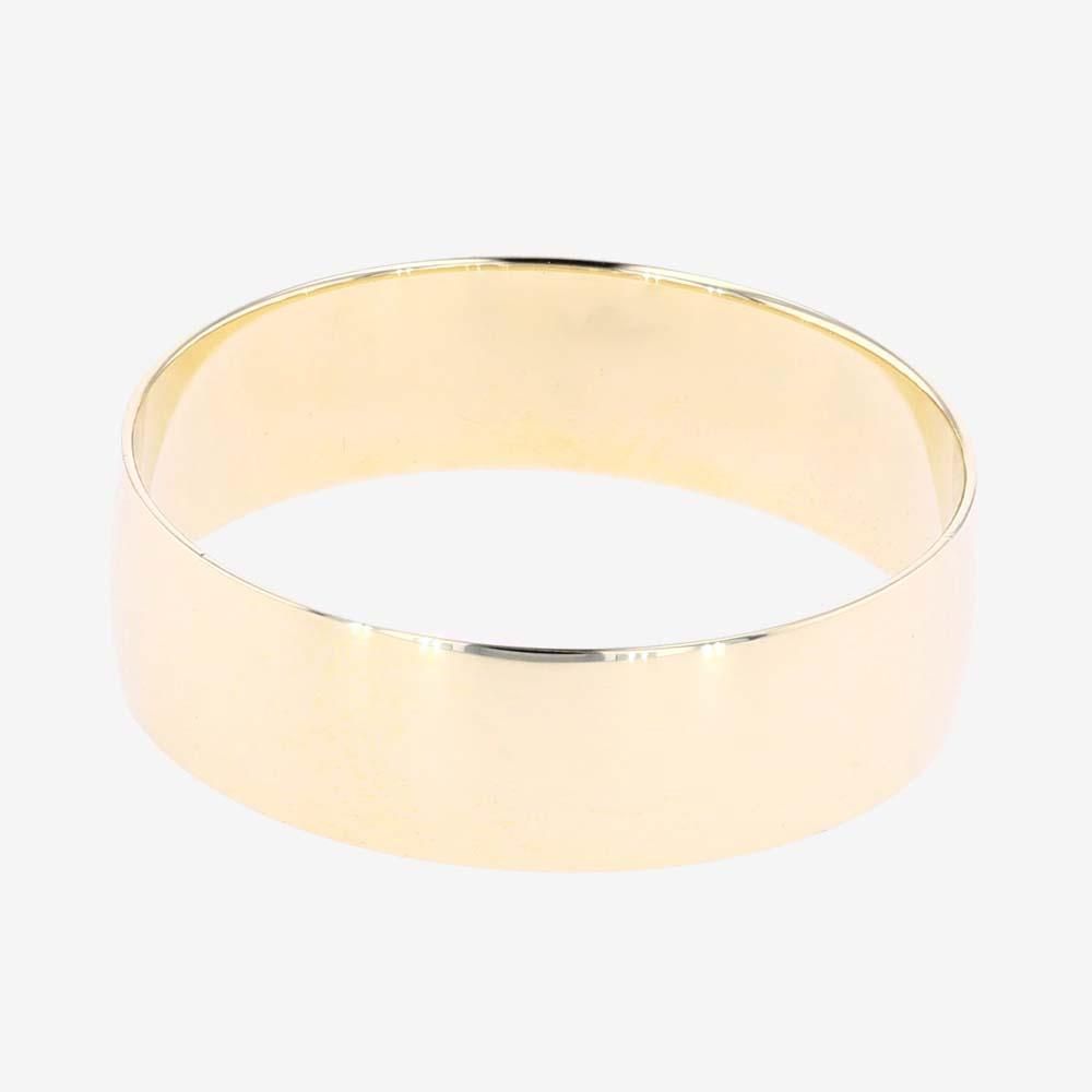 9ct Yellow Gold Mens Heavyweight Band 6mm