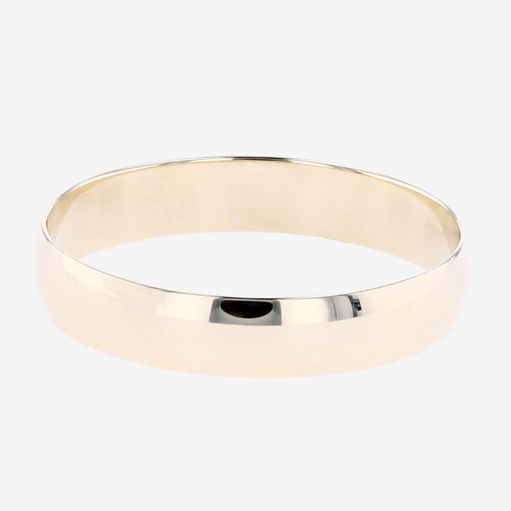 9ct Yellow Gold Mens Heavyweight Band 4mm