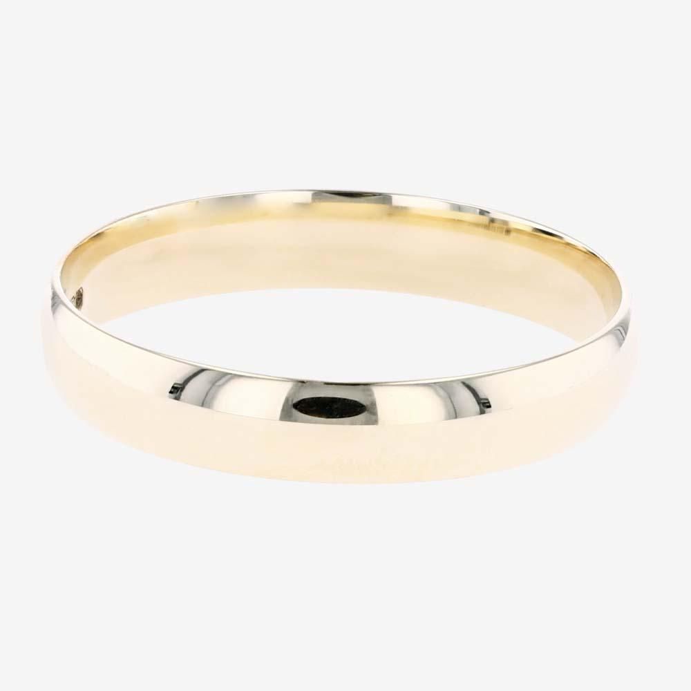 9ct Yellow Gold Mens Extra Heavyweight Band 4mm