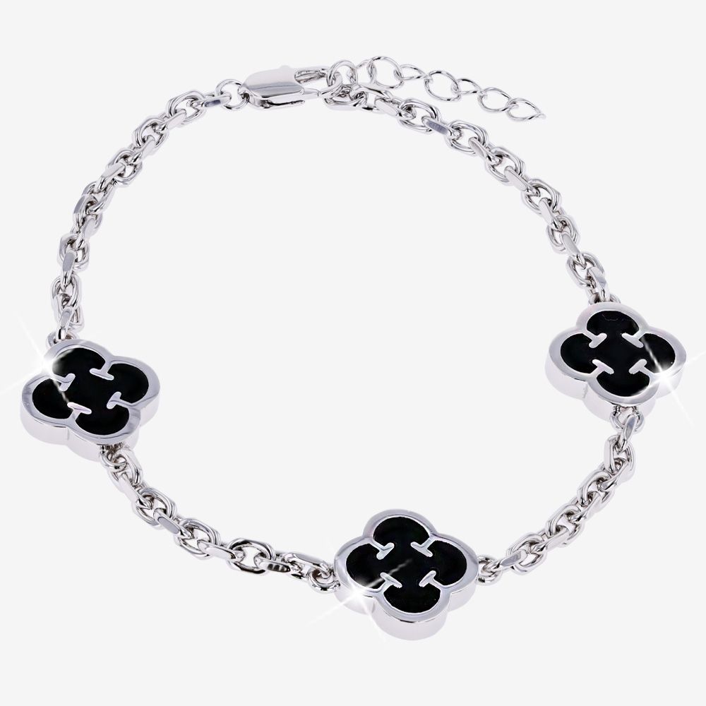 Mens 4 Leaf Clover Bracelet