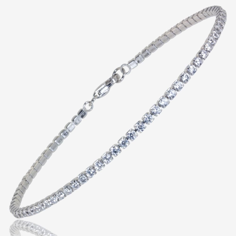 Silver Tennis Bracelet