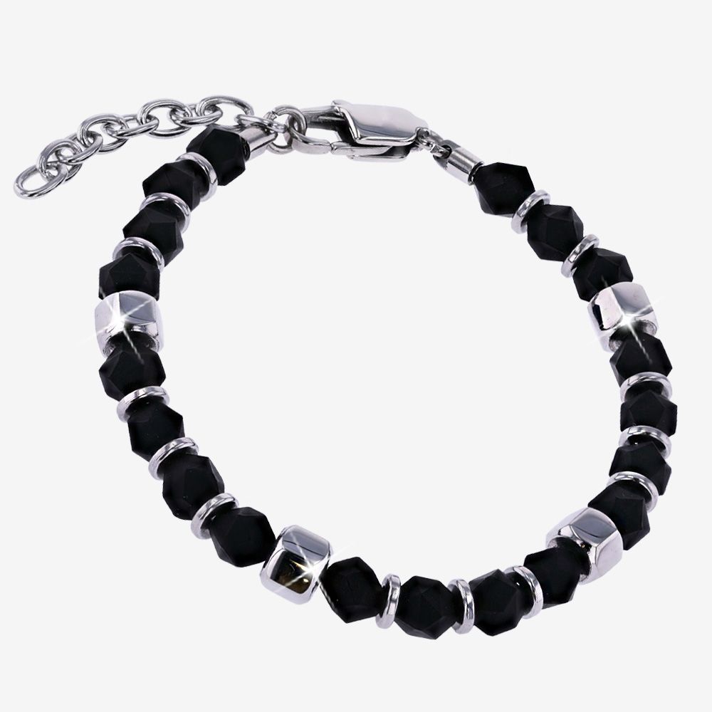Real Onyx Bracelet, Italian Design