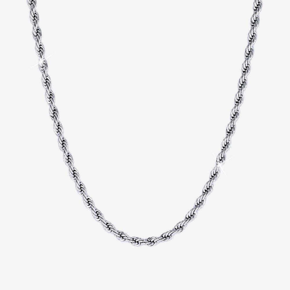 Solid Link Rope Chain 20"