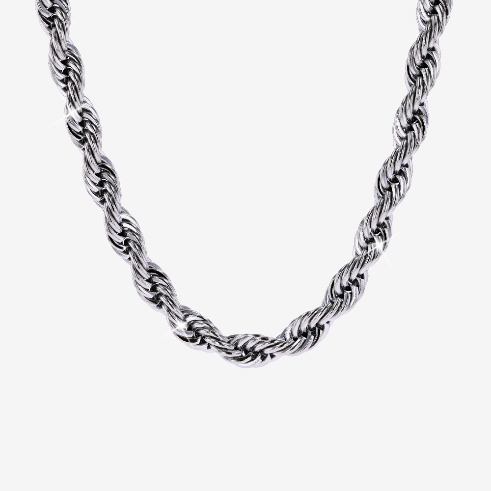 20" Rope Chain Solid Link