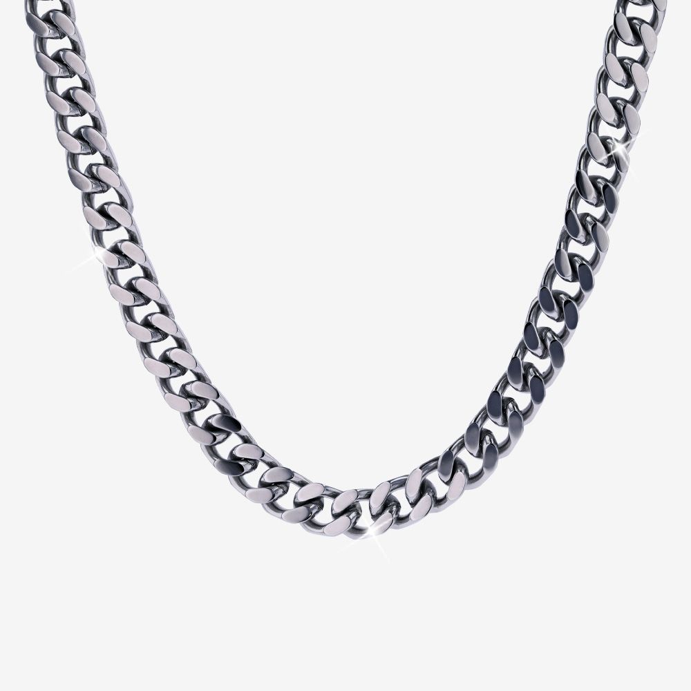 20" Solid Square Curb Chain