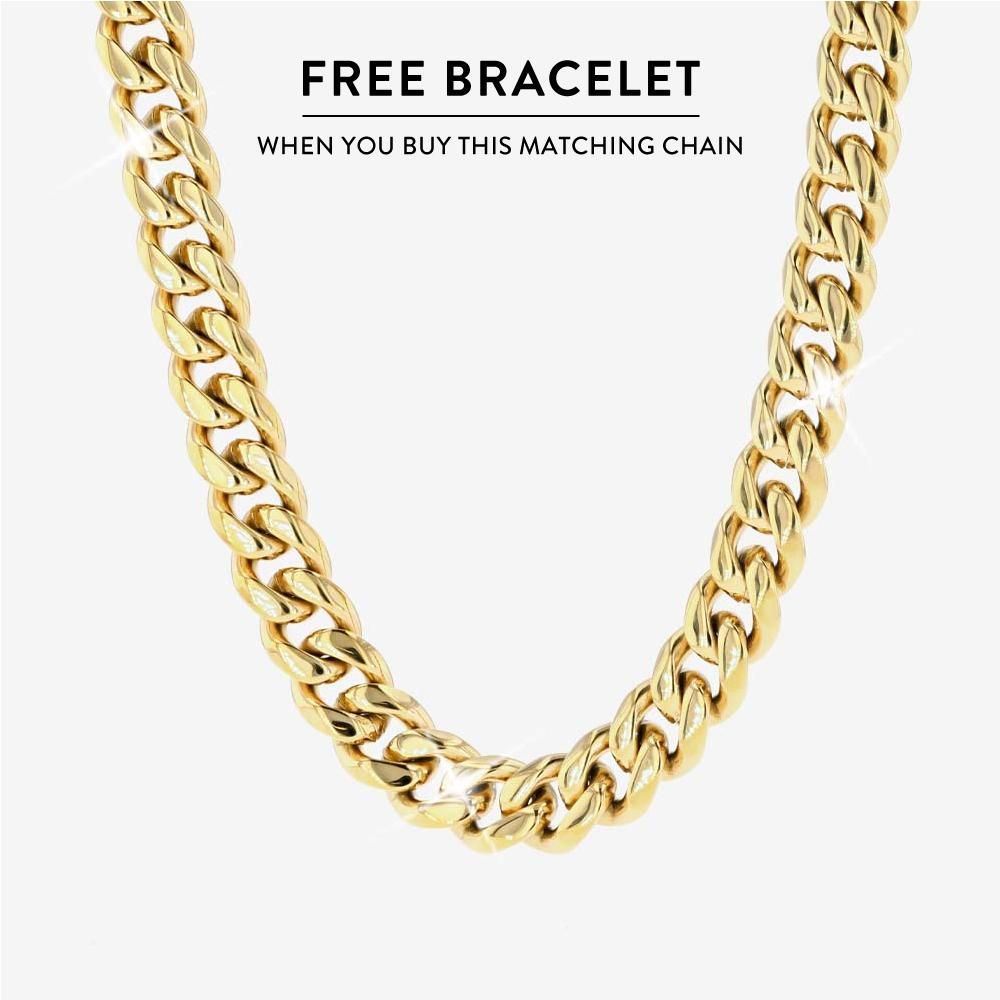 Solid Super Heavyweight Cuban Chain 8mm